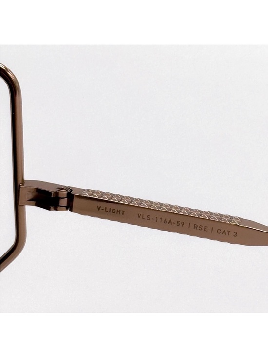 Valentino V-LIGHT VLS-116B Light Gold/Dark Brown sunglasses ??? main image 4